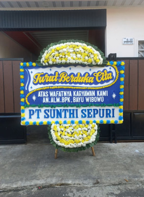 Papan Bunga Duka di Namosain