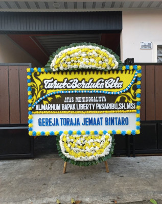 Papan Bunga Duka di Namosain